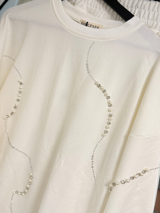 Crystal Set in Weiß