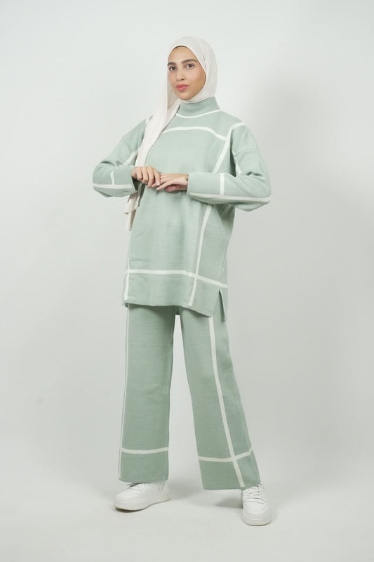 Grid Wool Set
