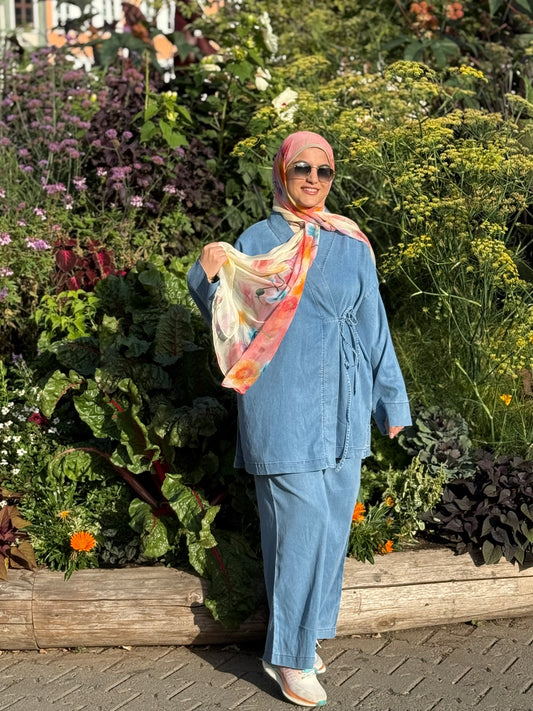 Light Blau Denim Set