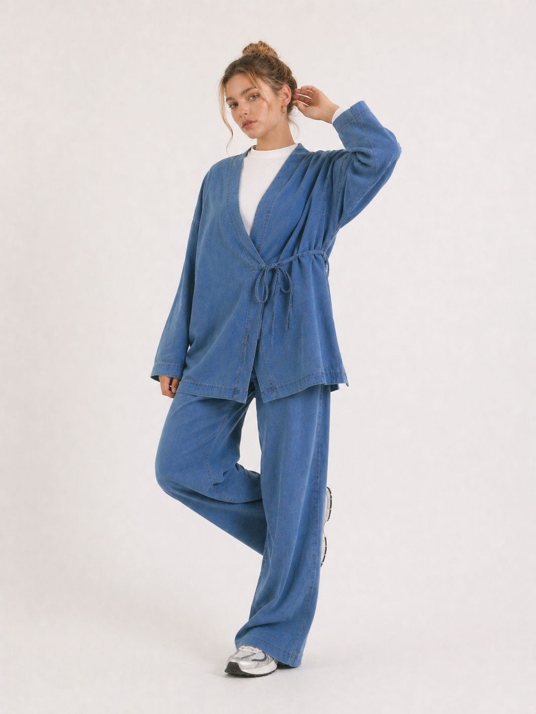 Light Blau Denim Set