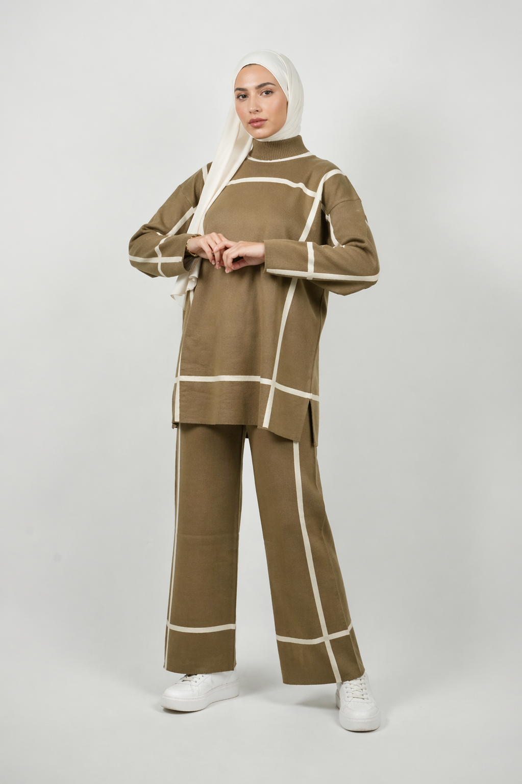 Grid Wool Set