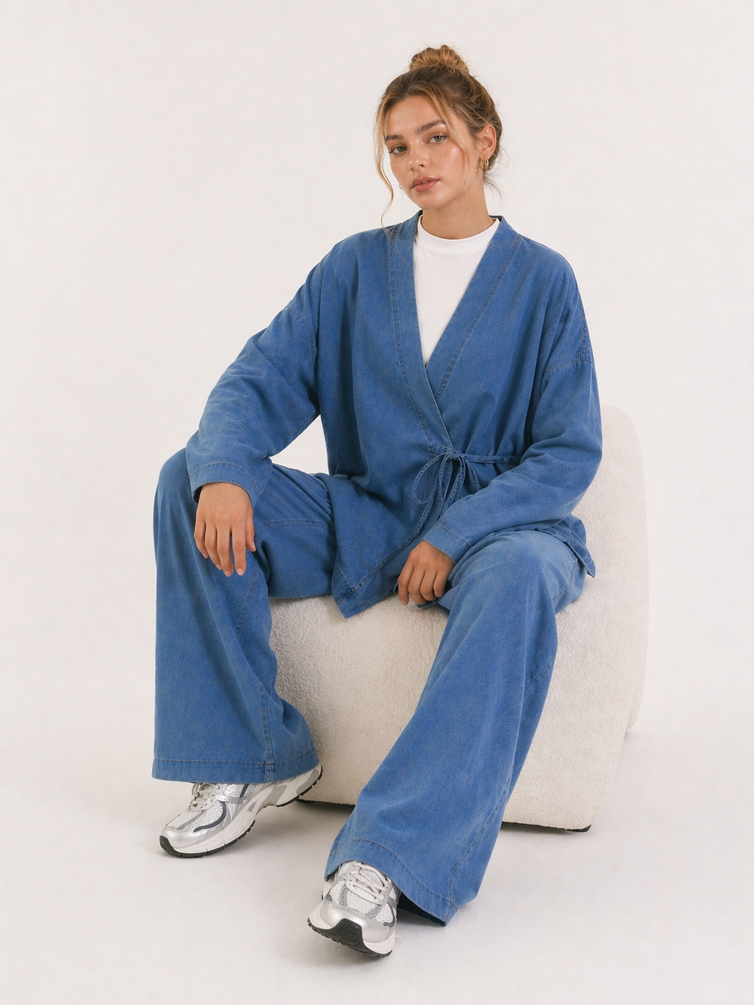 Light Blau Denim Set