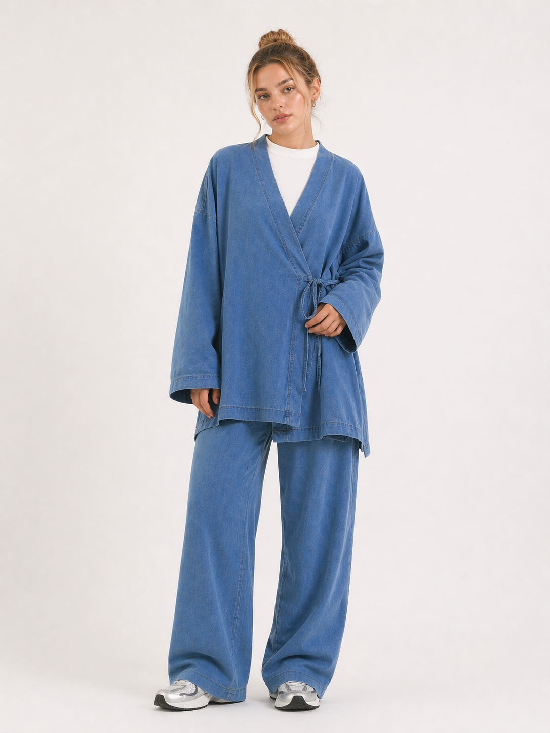 Light Blau Denim Set