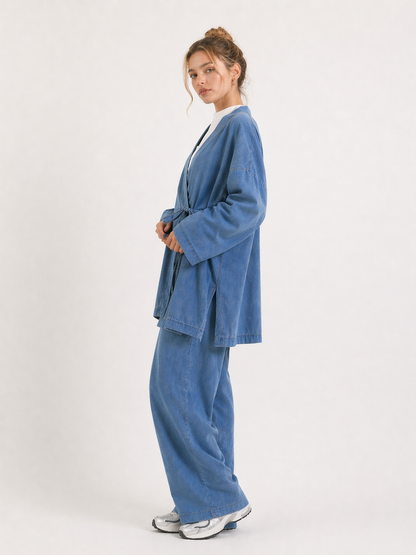 Light Blau Denim Set