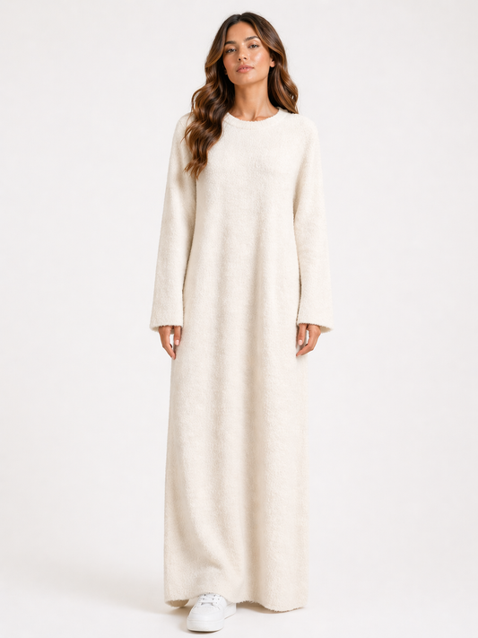 Fluffy Mohair Kleid