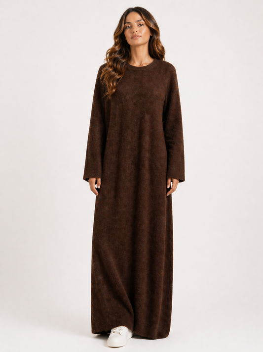 Fluffy Mohair Kleid