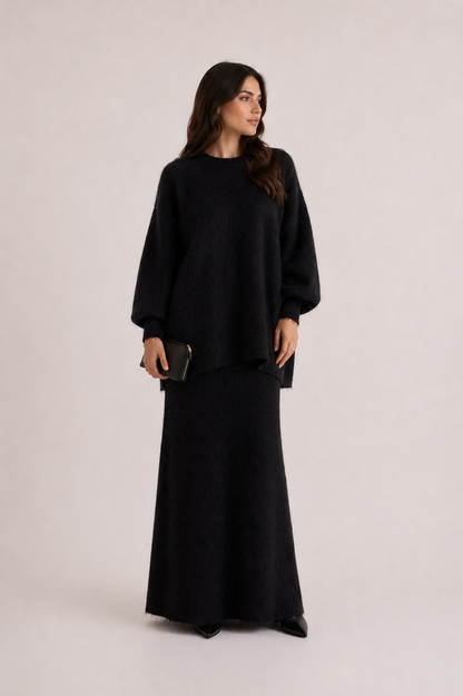Mohair Skirt Set